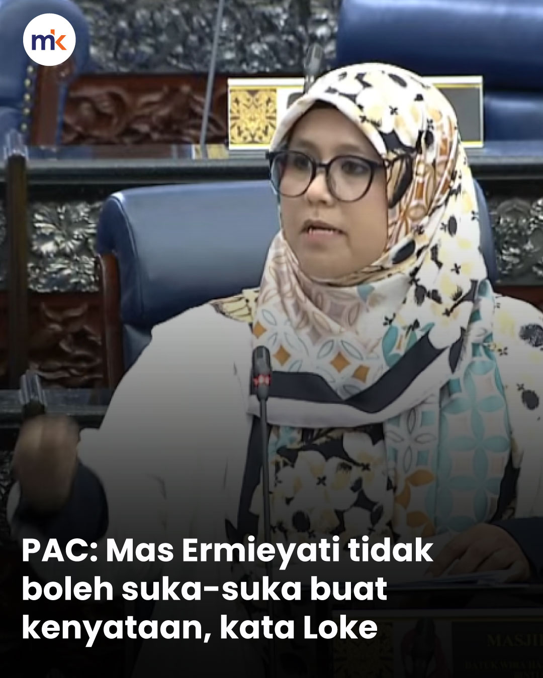 PAC: Mas Ermieyati tidak boleh suka-suka buat kenyataan, kata Loke