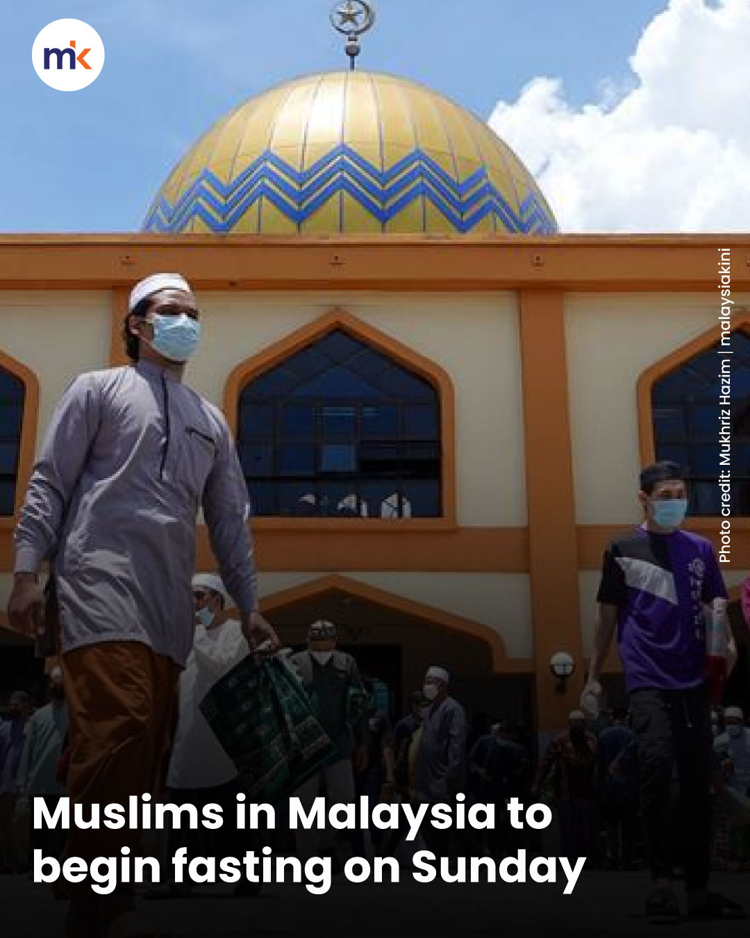 Muslims in Malaysia to begin fasting on Sunday