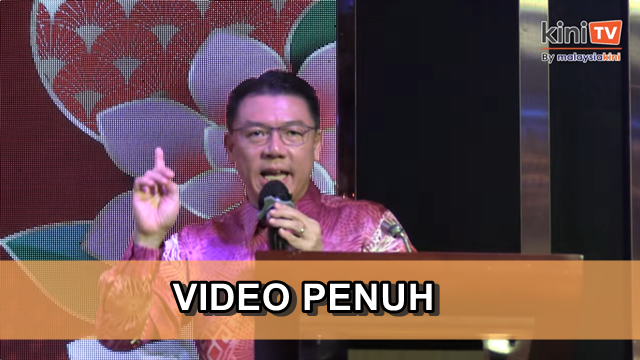 [Video Penuh] Ucapan Nga Kor Ming di majlis ulang tahun Lim Kit Siang ke-84