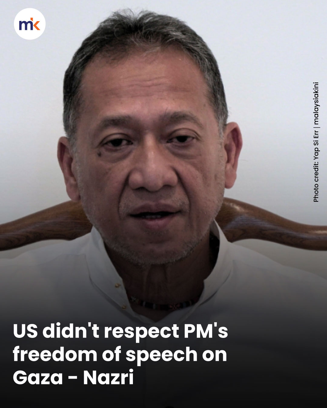 US didn't respect PM's freedom of speech on Gaza - Nazri