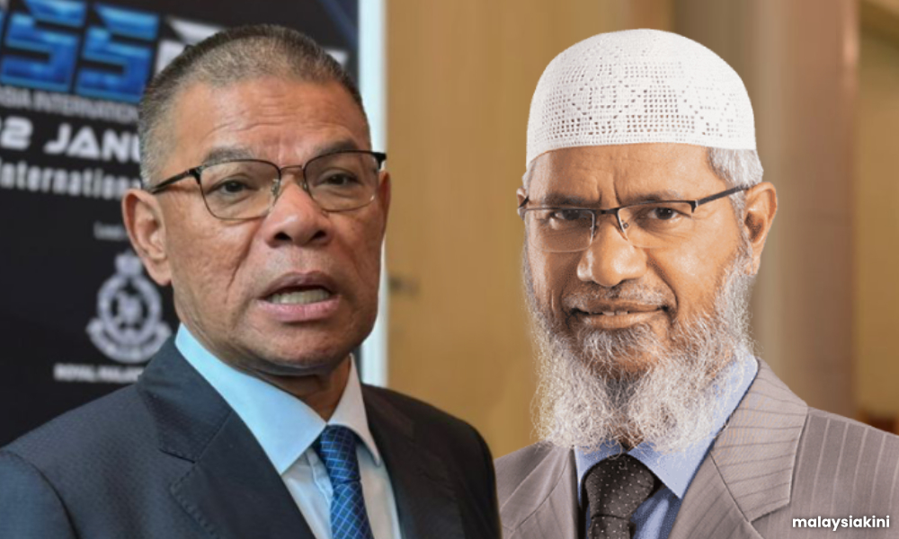 Police ban on Zakir Naik was only in 2019, says Saifuddin