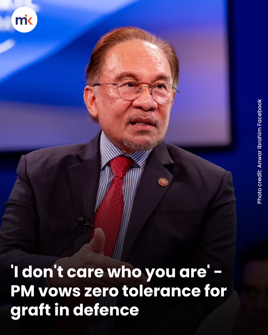'I don't care who you are' - PM vows zero tolerance for graft in defence