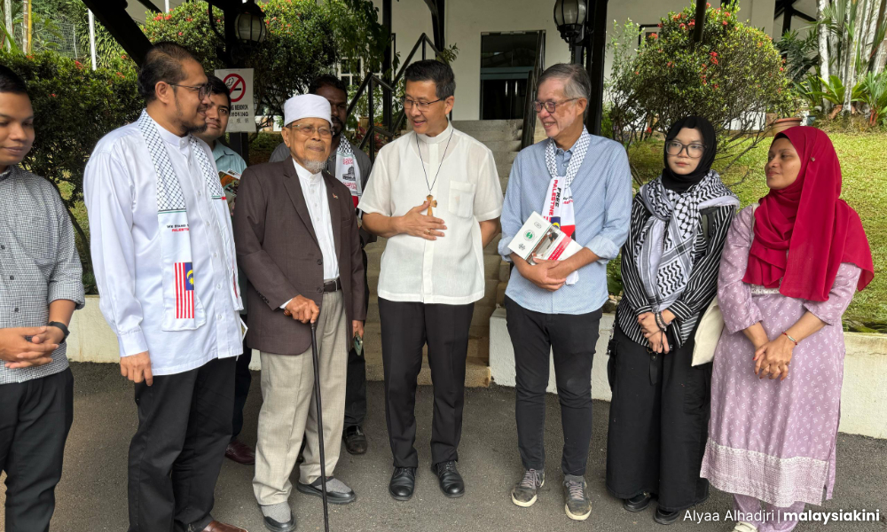 NGO kunjungi ketua uskup KL, hargai sokongan Pope terhadap Palestin
