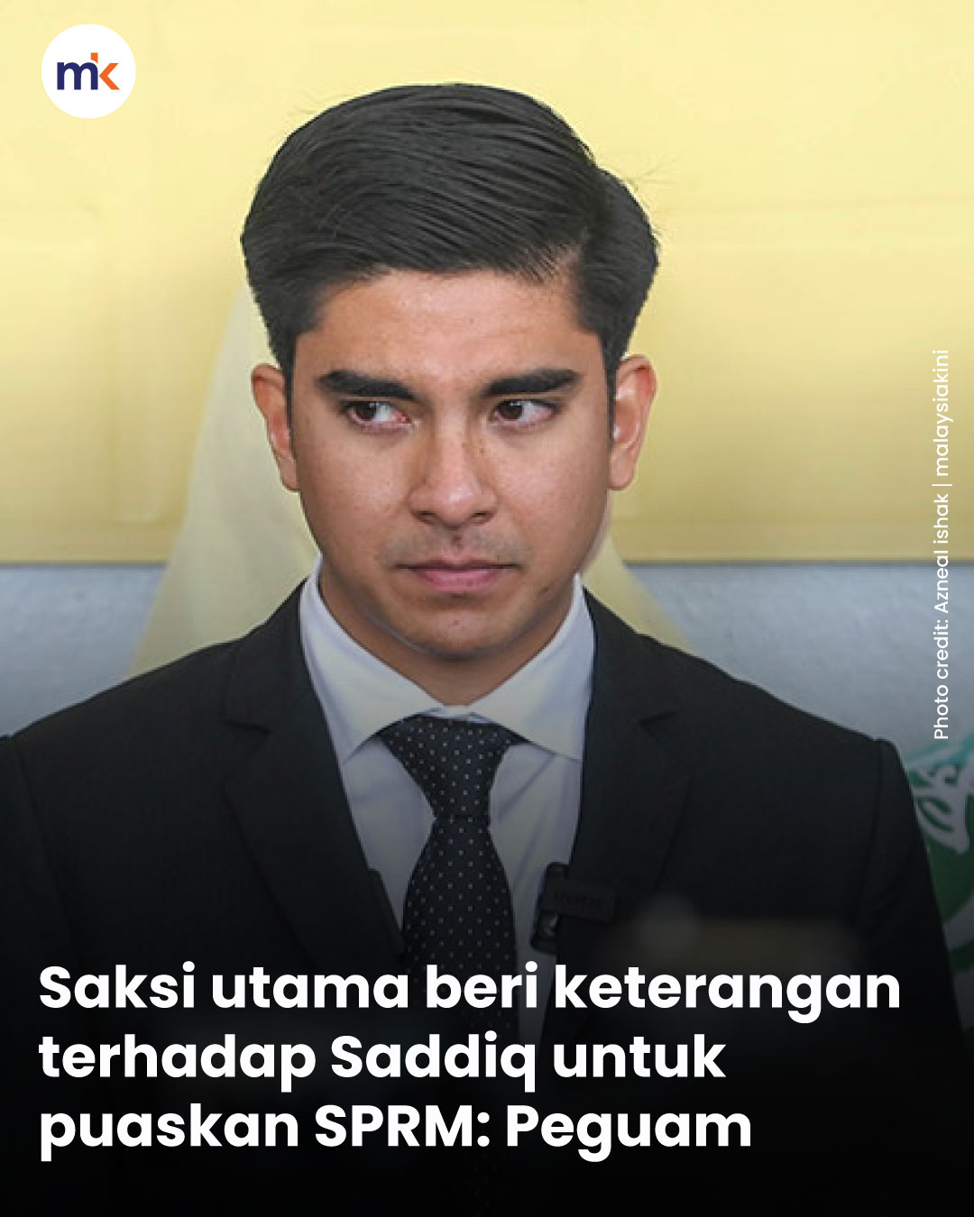 Saksi utama beri keterangan terhadap Saddiq untuk puaskan SPRM: Peguam