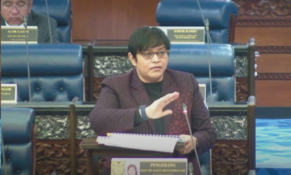 'Difficult to promise', Azalina says on political financing law before GE16