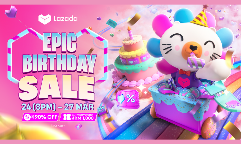 Celebrating 13 Years of Epic Shopping Savings on Lazada