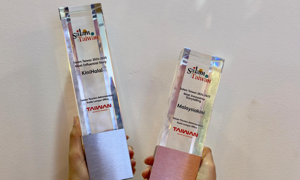 Malaysiakini and Kinihalal snagged Bronze and Silver awards during the Best Salam Taiwan Awards Night
