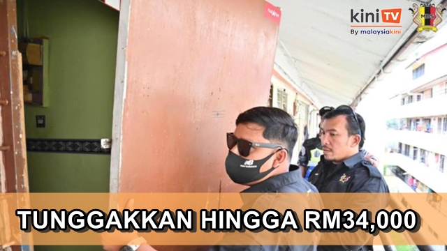 Sewa RM150 tak bayar bertahun, MBS cabut pintu rumah pangsa kos rendah