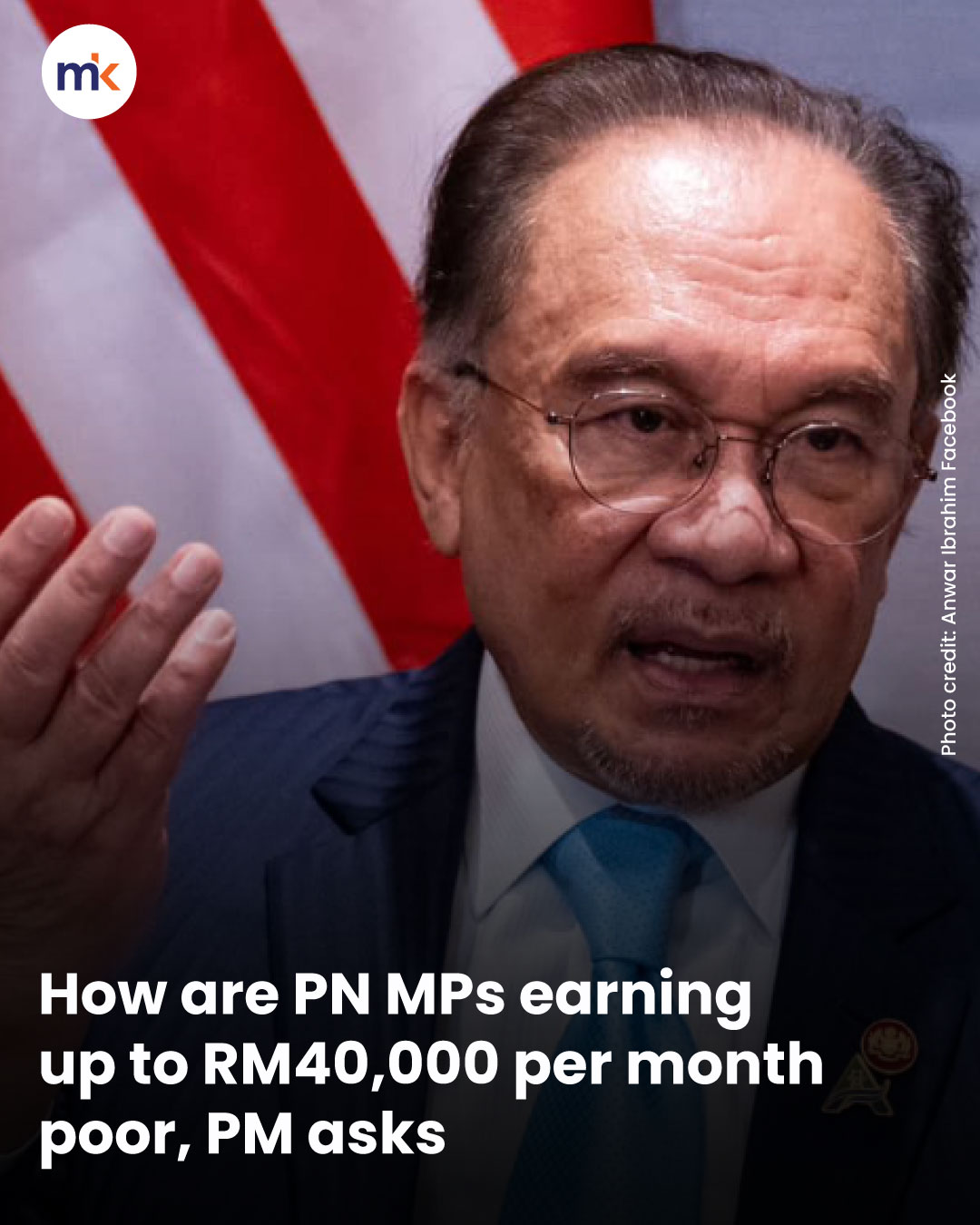 How are PN MPs earning up to RM40,000 per month poor, PM asks