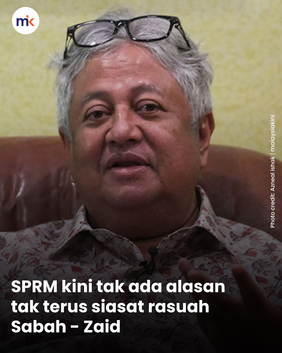 SPRM kini tak ada alasan tak terus siasat rasuah Sabah - Zaid