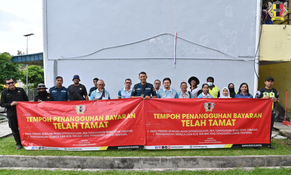 Rent unpaid for years, Seremban city council removes doors from flats