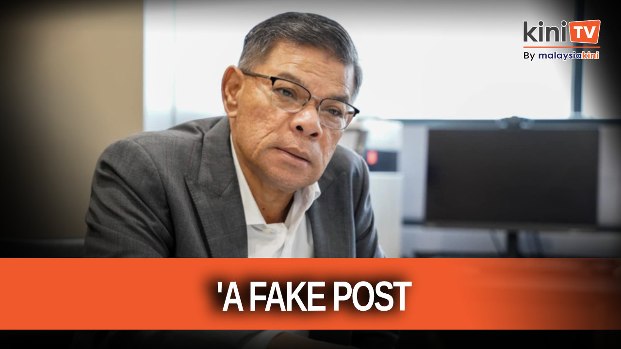 'It is a fake post' - Saifuddin denies claim Zakir granted citizenship