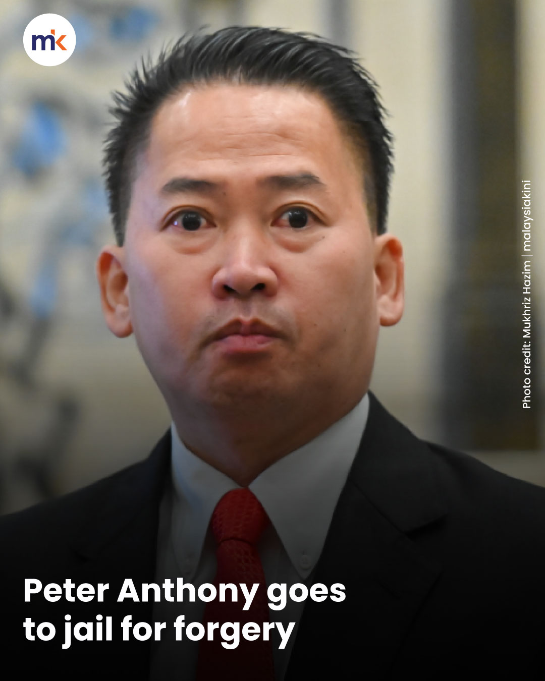 Peter Anthony goes to jail for forgery