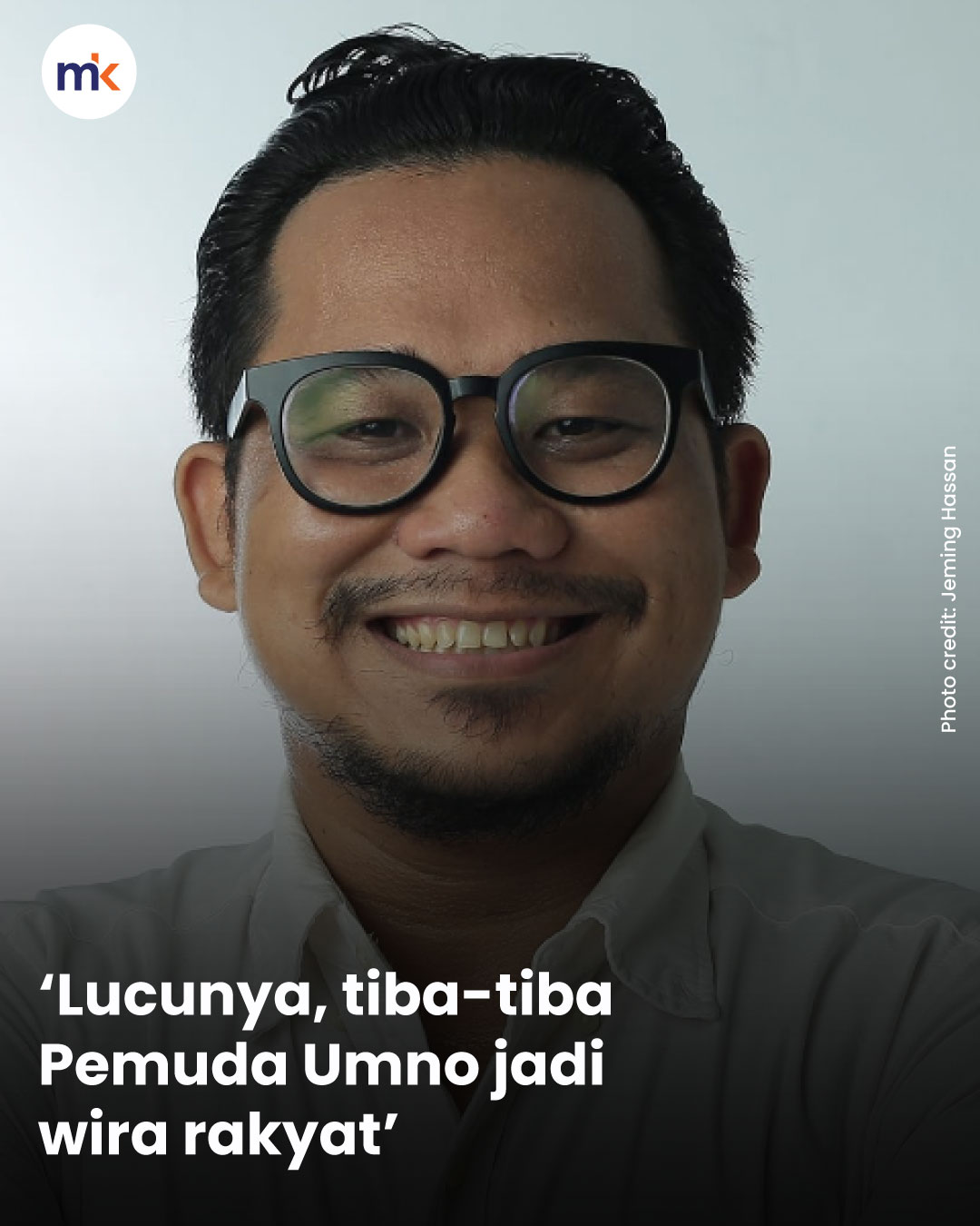 ‘Lucunya, tiba-tiba Pemuda Umno jadi wira rakyat’