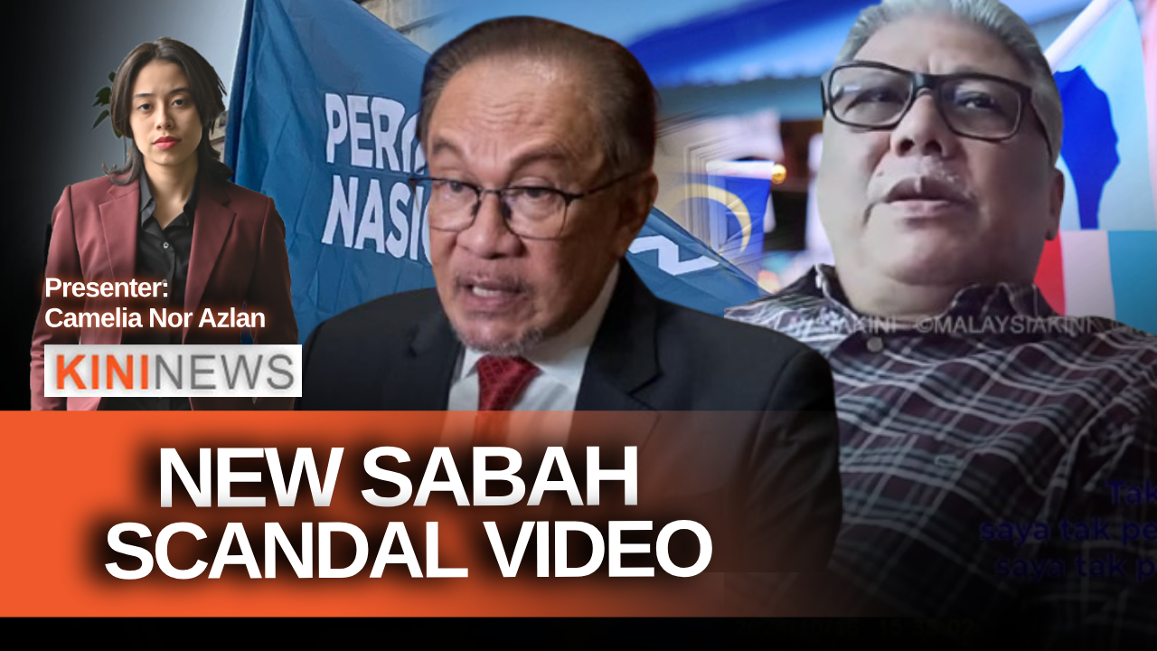 #KiniNews: New Sabah scandal video drops, speaker cries 'falsehoods'; Anwar responds to PN