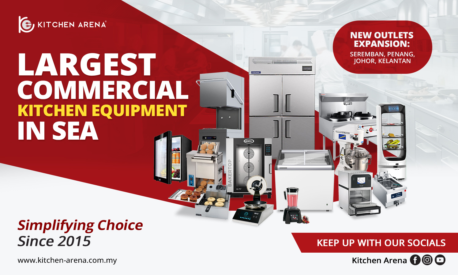 Kitchen Arena: Revolutionising the Commercial Kitchen Equipment Market