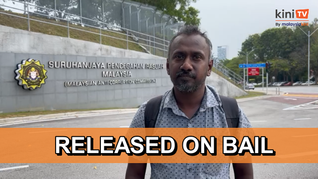 Malaysiakini journalist released on RM10,000 bail