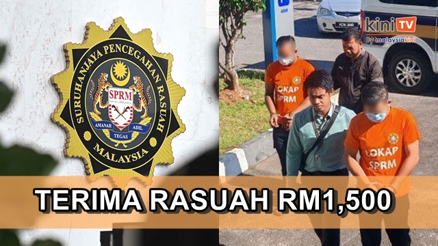 Disyaki terima rasuah RM1,500, 2 penguat kuasa direman 5 hari