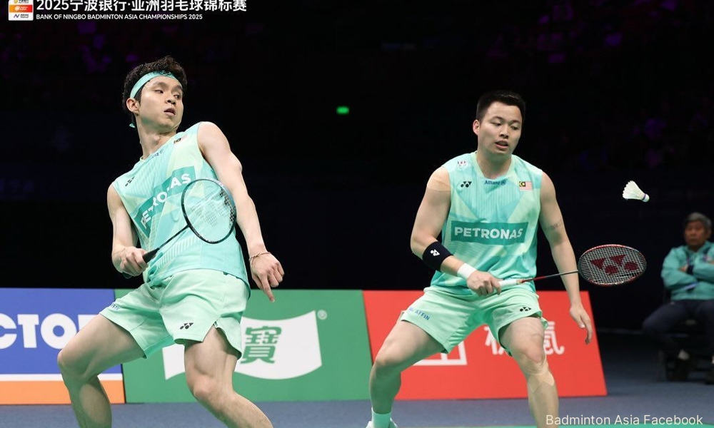 Chia-Soh bag gold at Asian Championship