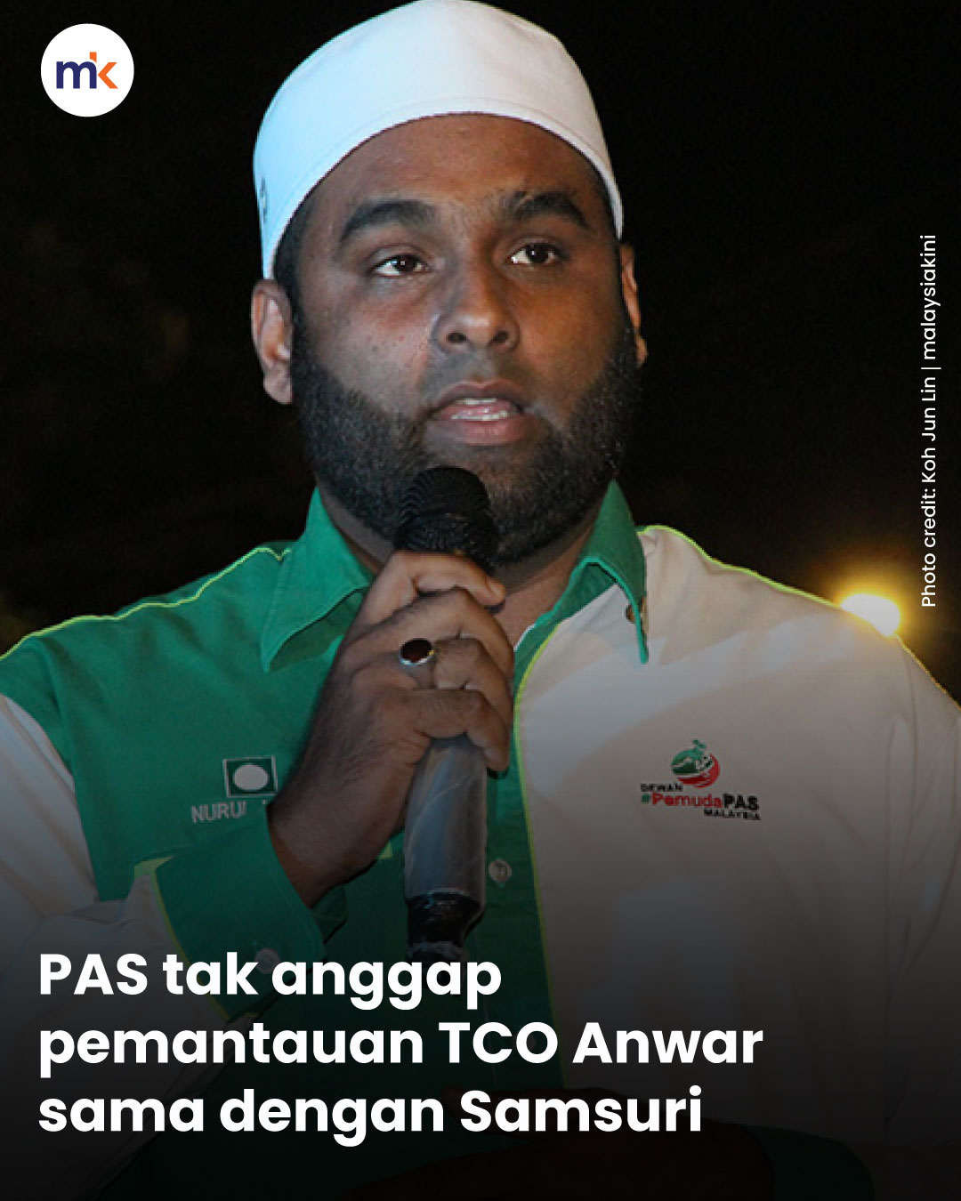 PAS tak anggap pemantauan TCO Anwar sama dengan Samsuri