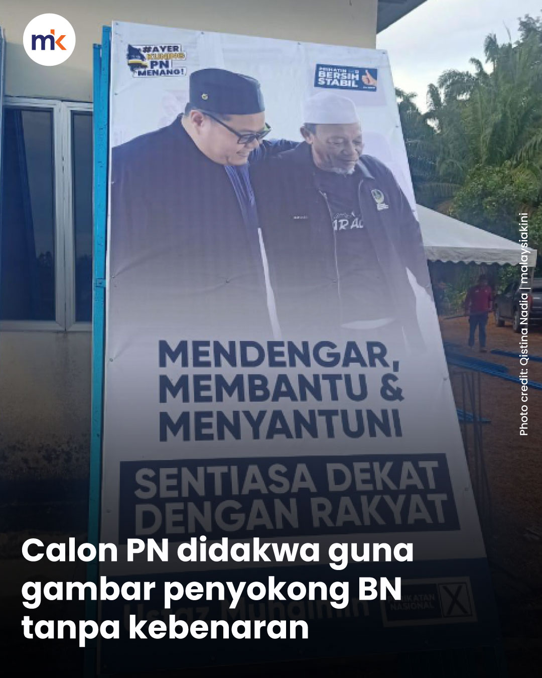 Calon PN didakwa guna gambar penyokong BN tanpa kebenaran