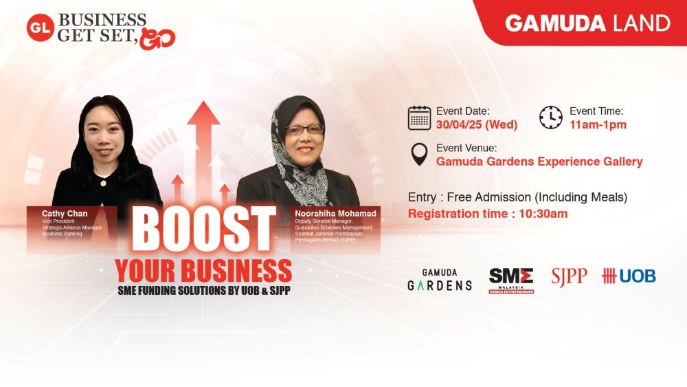 「Boost Your Business」活动诚邀企业家踊跃出席