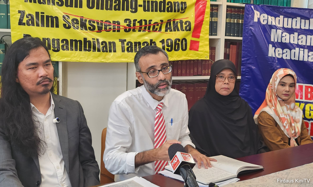 Kg Sg Baru residents demand land inquiry, warn of protest on May 7