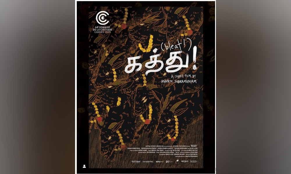 Malaysia's Tamil film 'Bleat!' first short to compete at Cannes