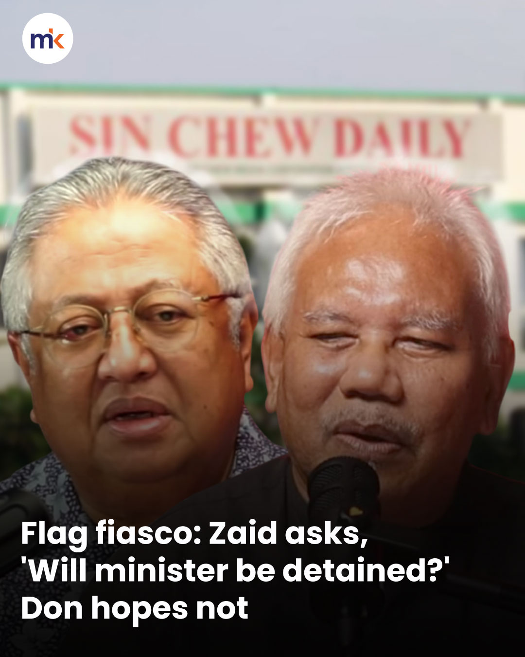 Flag fiasco: Zaid asks, 'Will minister be detained?' Don hopes not