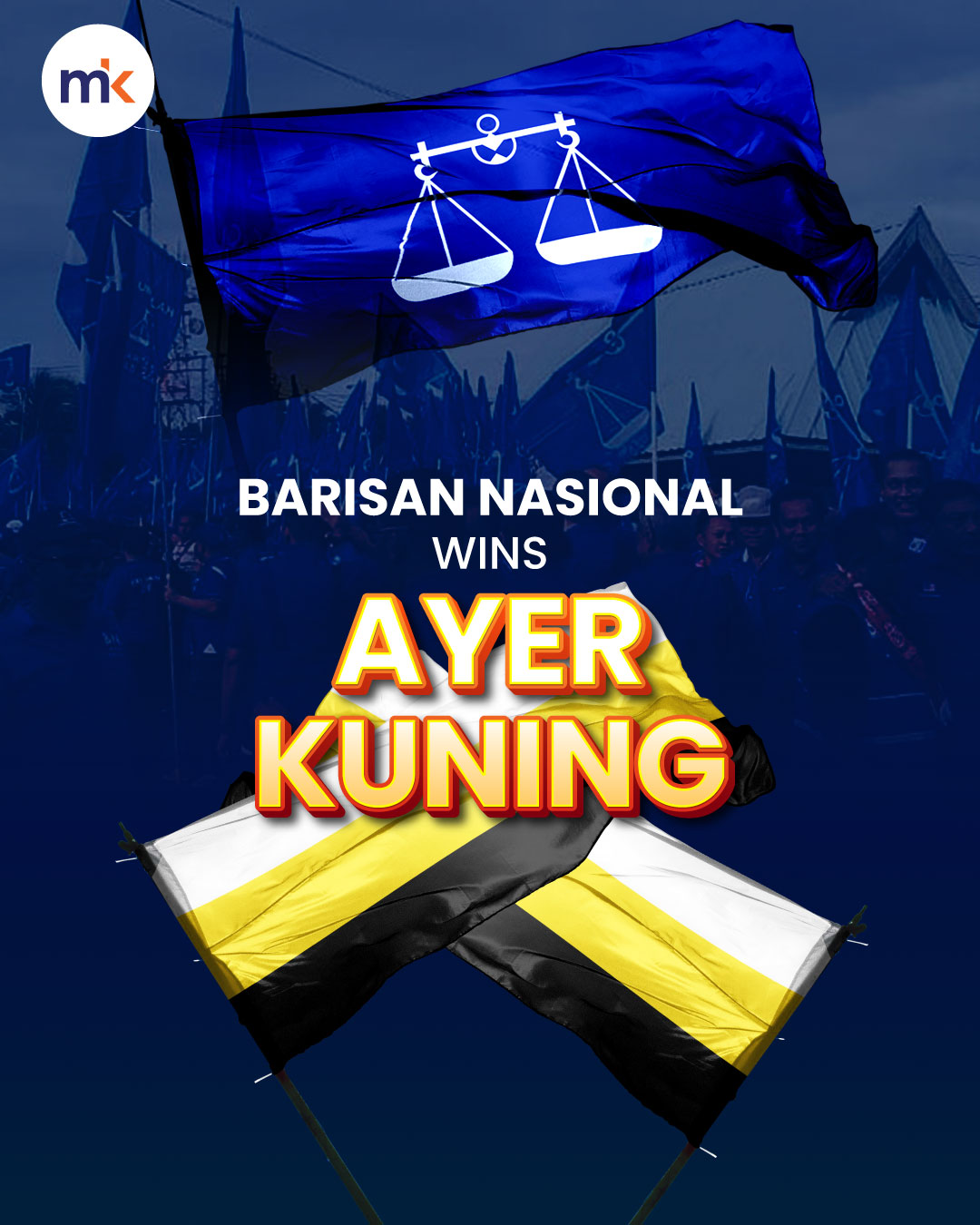 LIVE | BN wins Ayer Kuning with 60.7pct votes