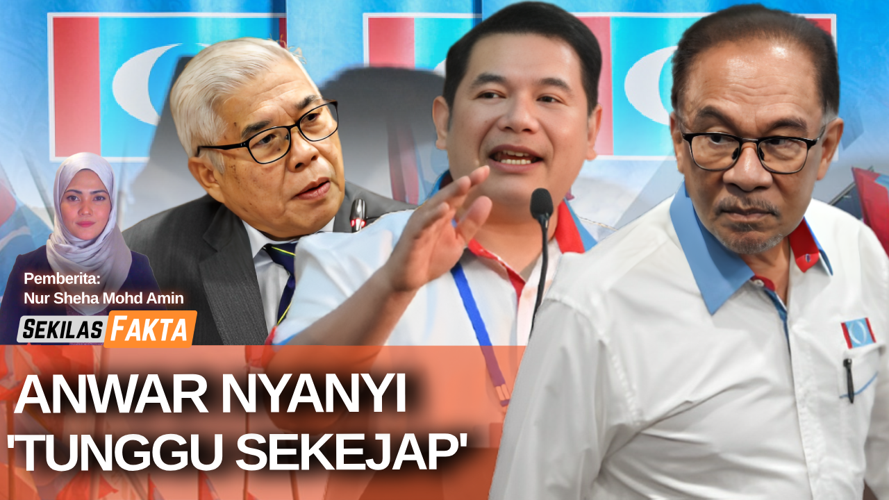 Mengejutkan! Ramai kem Rafizi tewas, Anwar cuba reda ketegangan dengan nyanyi lagu | SEKILAS FAKTA