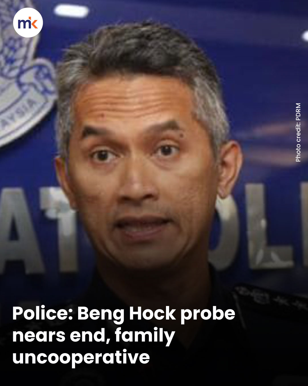 Police: Beng Hock probe nears end, family uncooperative