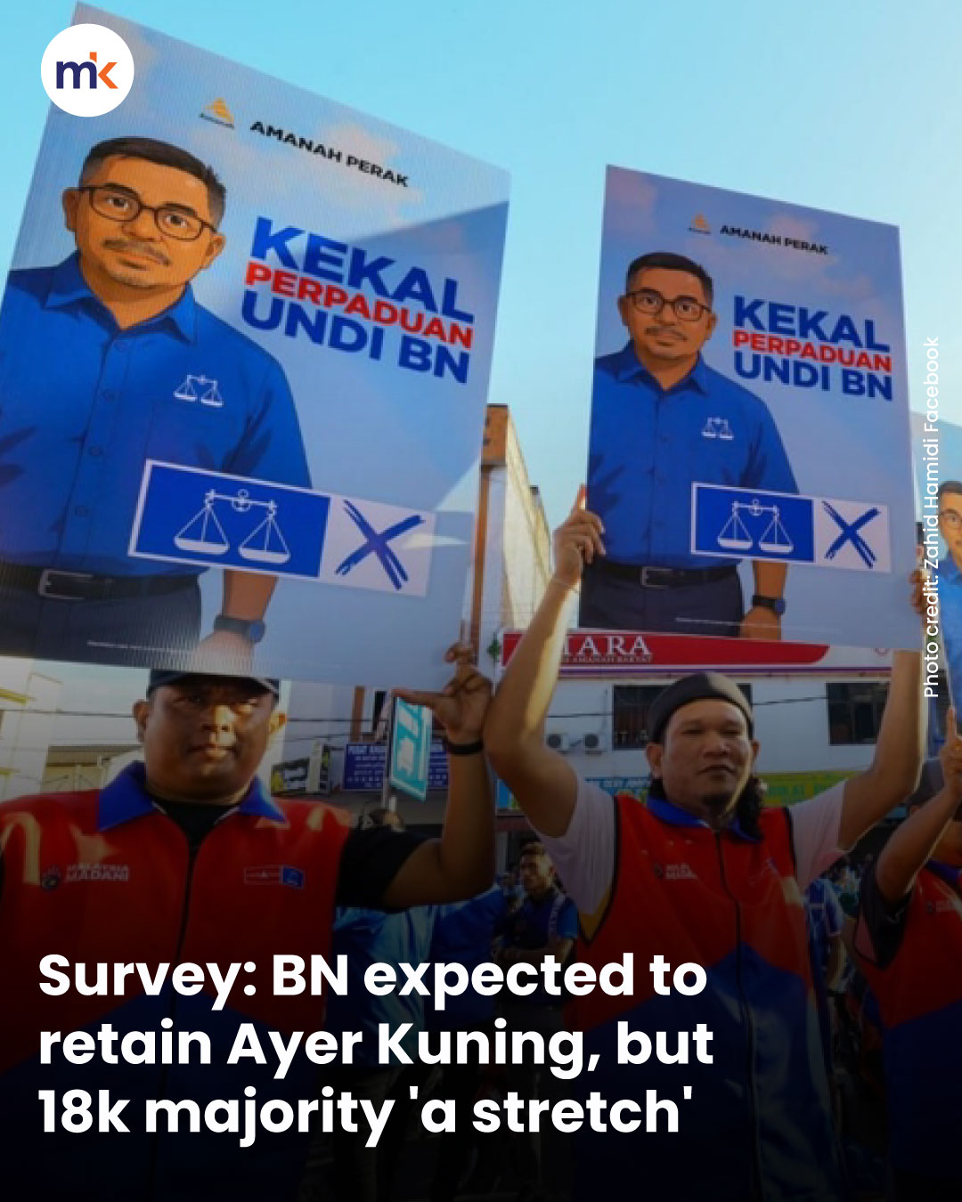 Survey: BN expected to retain Ayer Kuning, but 18k majority 'a stretch'