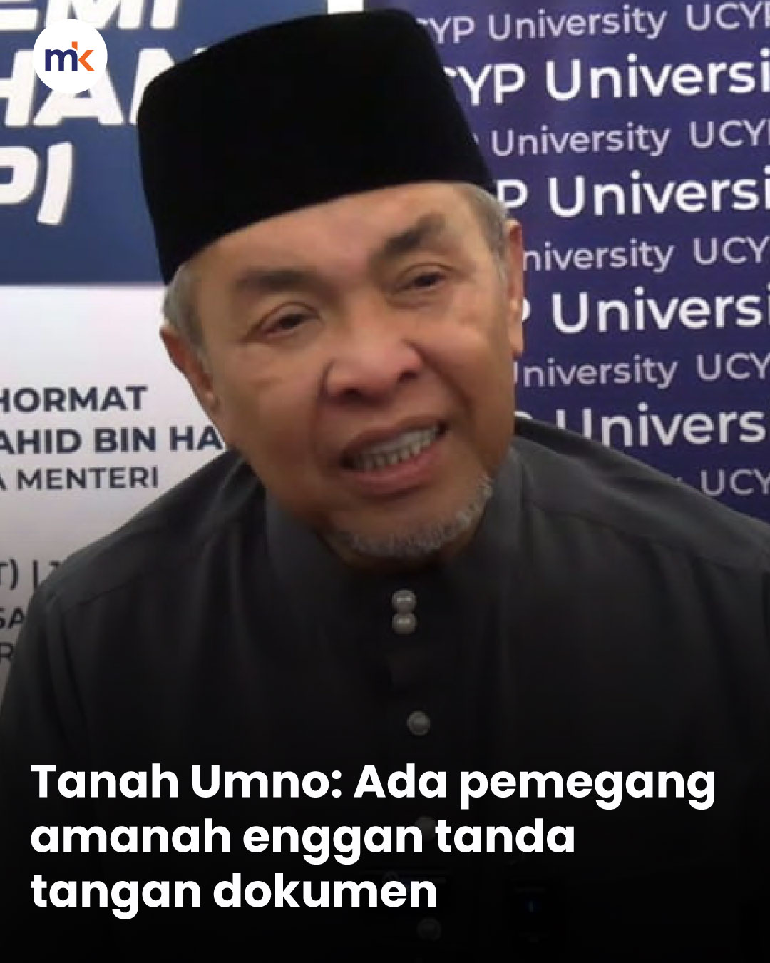 Tanah Umno: Ada pemegang amanah enggan tanda tangan dokumen