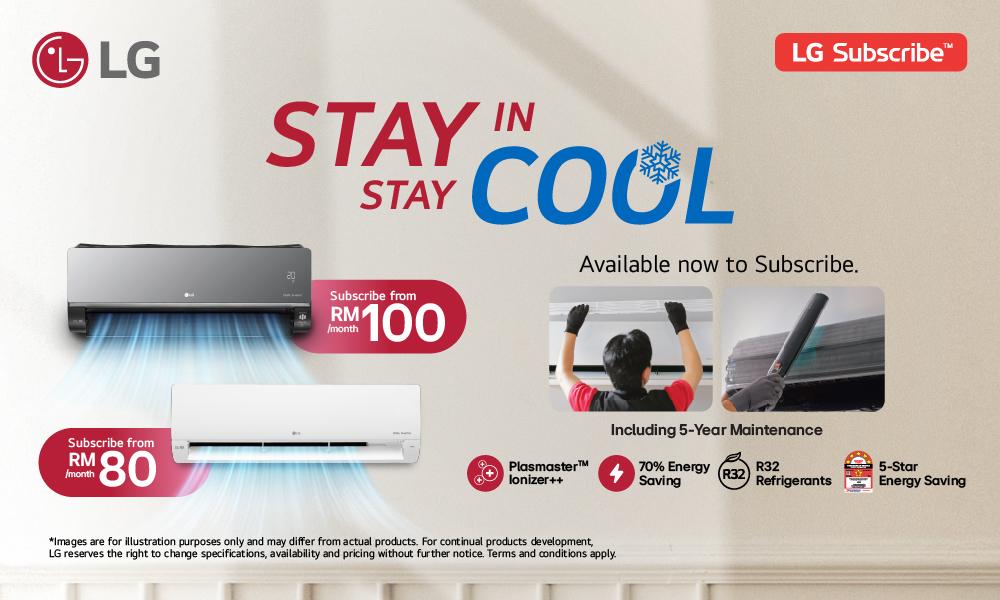 Stay Cool and Save Big with LG Subscribe™