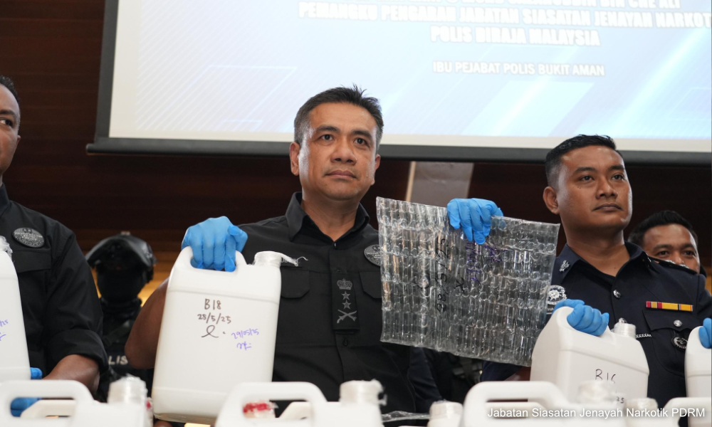 Taiwanese duo held in Brickfields condo raid over drug-laced vape lab