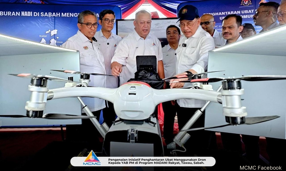MCMC unveils drone medicine delivery