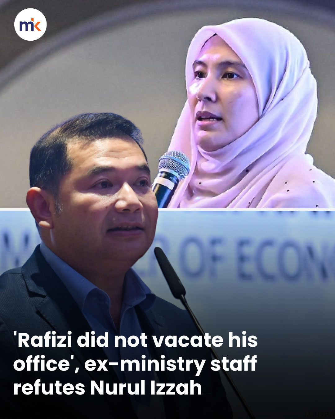 'Rafizi did not vacate his office', ex-ministry staff refutes Nurul Izzah