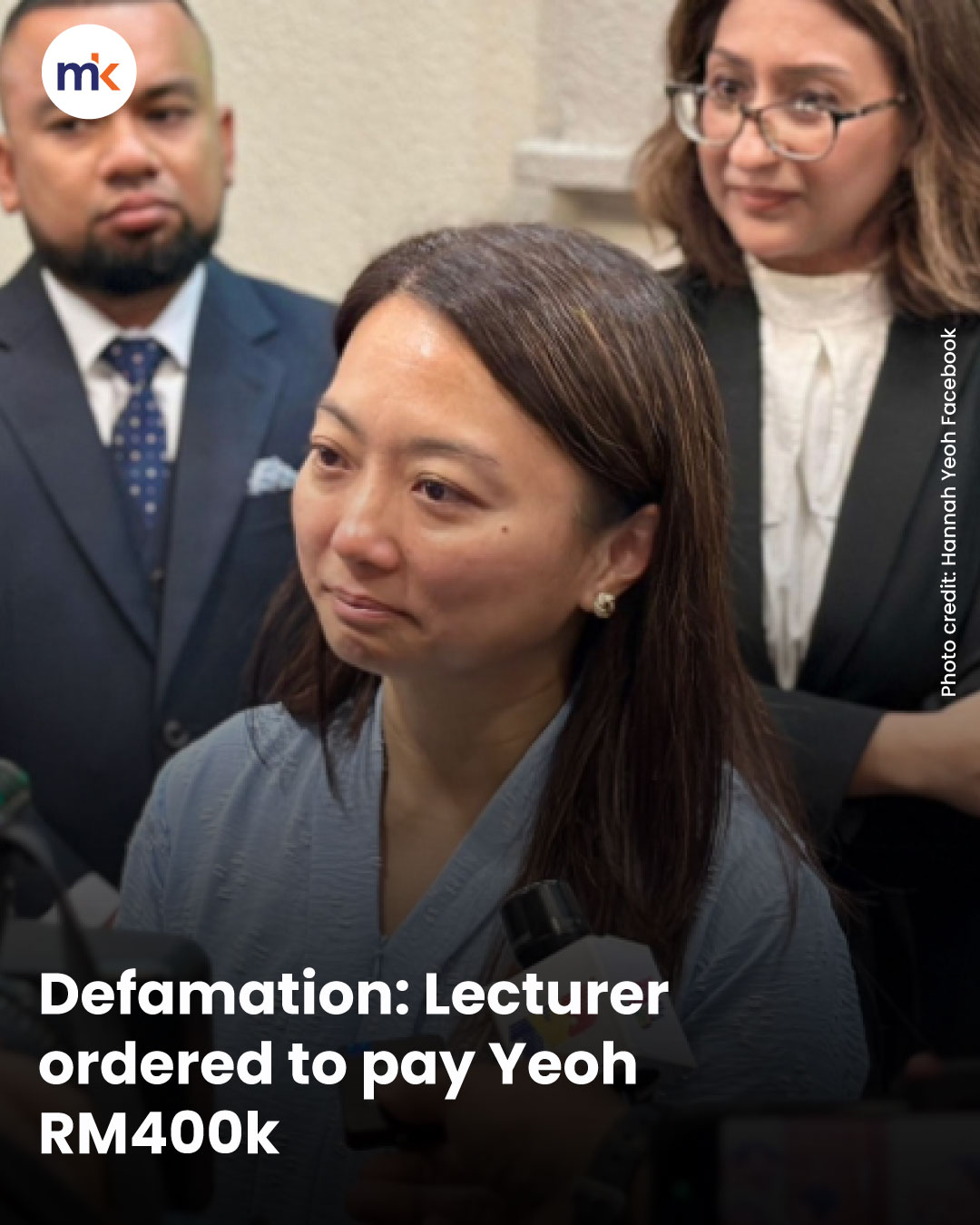 Defamation: Lecturer ordered to pay Yeoh RM400k