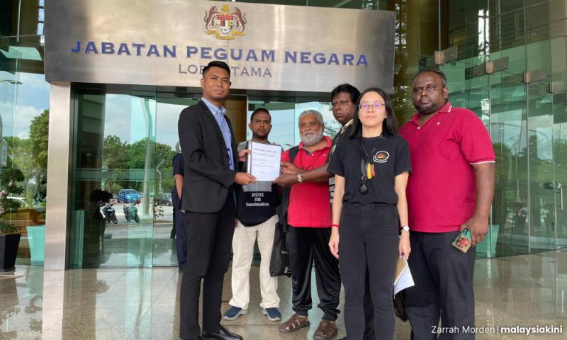 Keluarga mendiang kadet Tentera Laut serah memo pada AGC