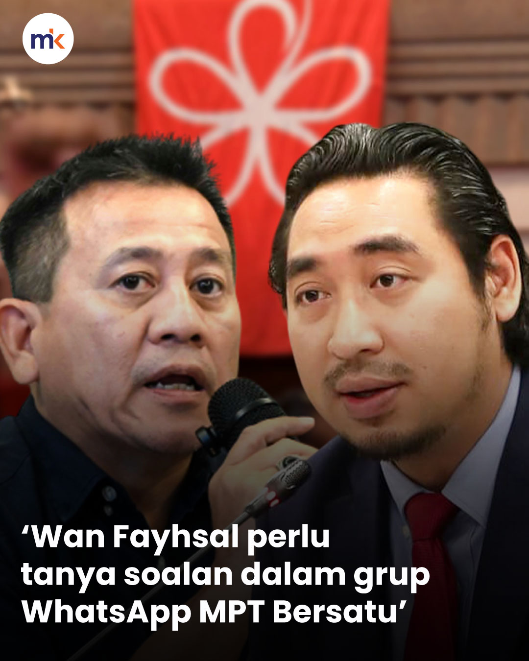 ‘Wan Fayhsal perlu tanya soalan dalam grup WhatsApp MPT Bersatu’