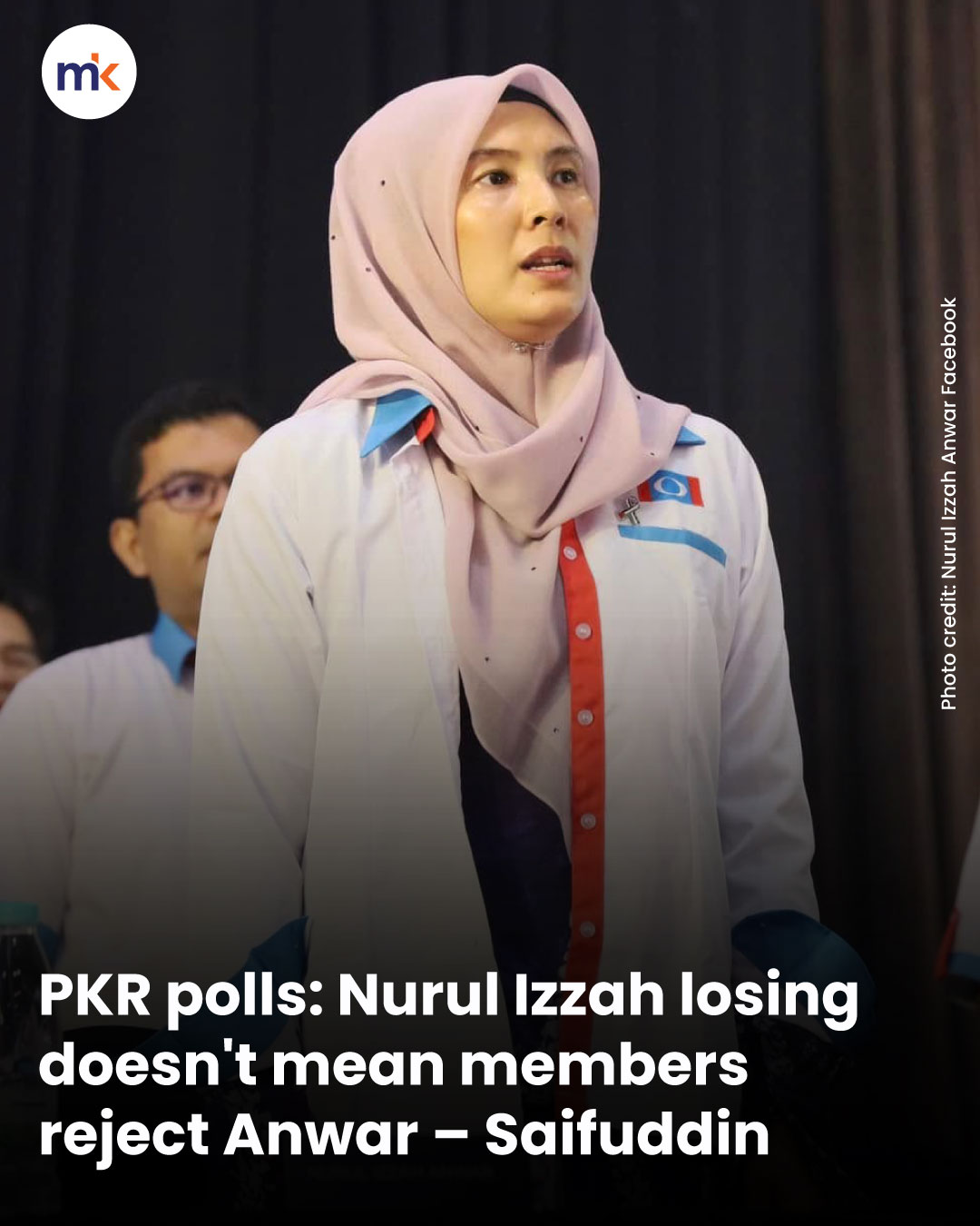 PKR polls: Nurul Izzah losing doesn't mean members reject Anwar – Saifuddin