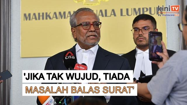 Shafee persoal kenapa 7 surat untuk sahkan titah adendum masih belum dijawab