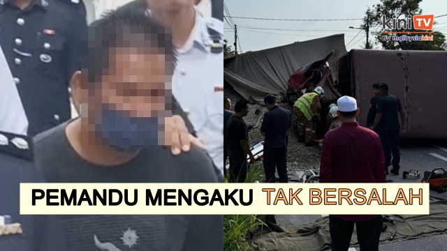 Nahas FRU: Pemandu lori tak mengaku salah 9 pertuduhan, ikat jamin RM6k