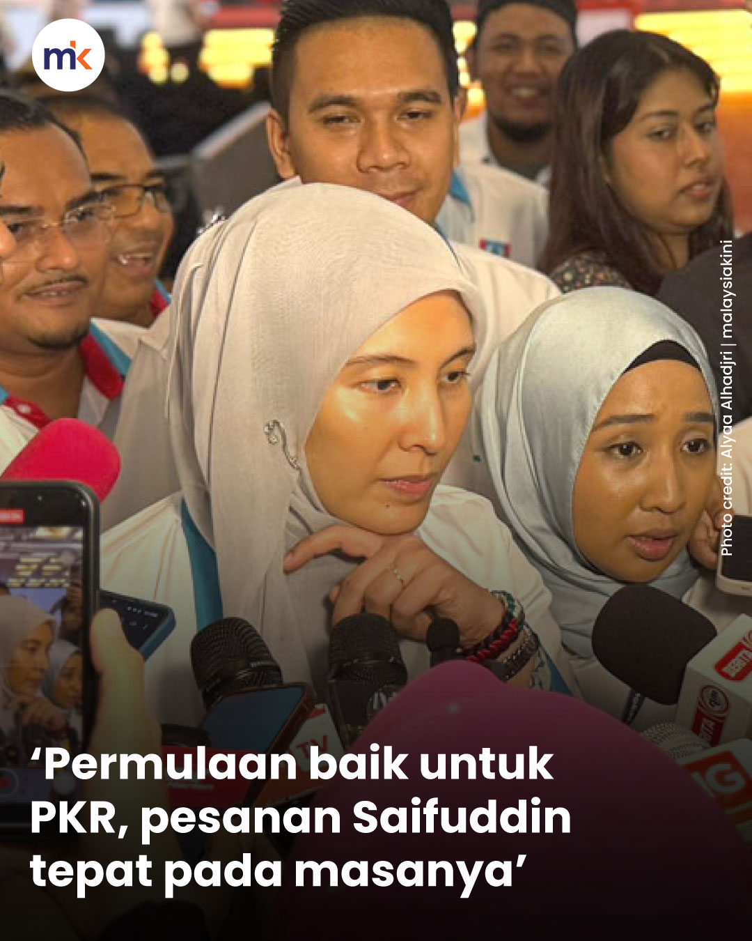 ‘Permulaan baik untuk PKR, pesanan Saifuddin tepat pada masanya’