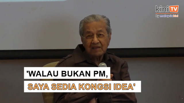 Ditanya apa perkara pertama akan dilakukan jika jadi PM lagi, ini jawapan Dr M