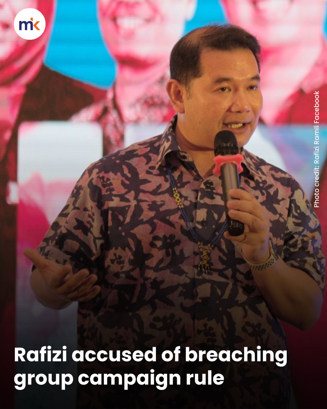 Rafizi accused of breaching group campaign rule