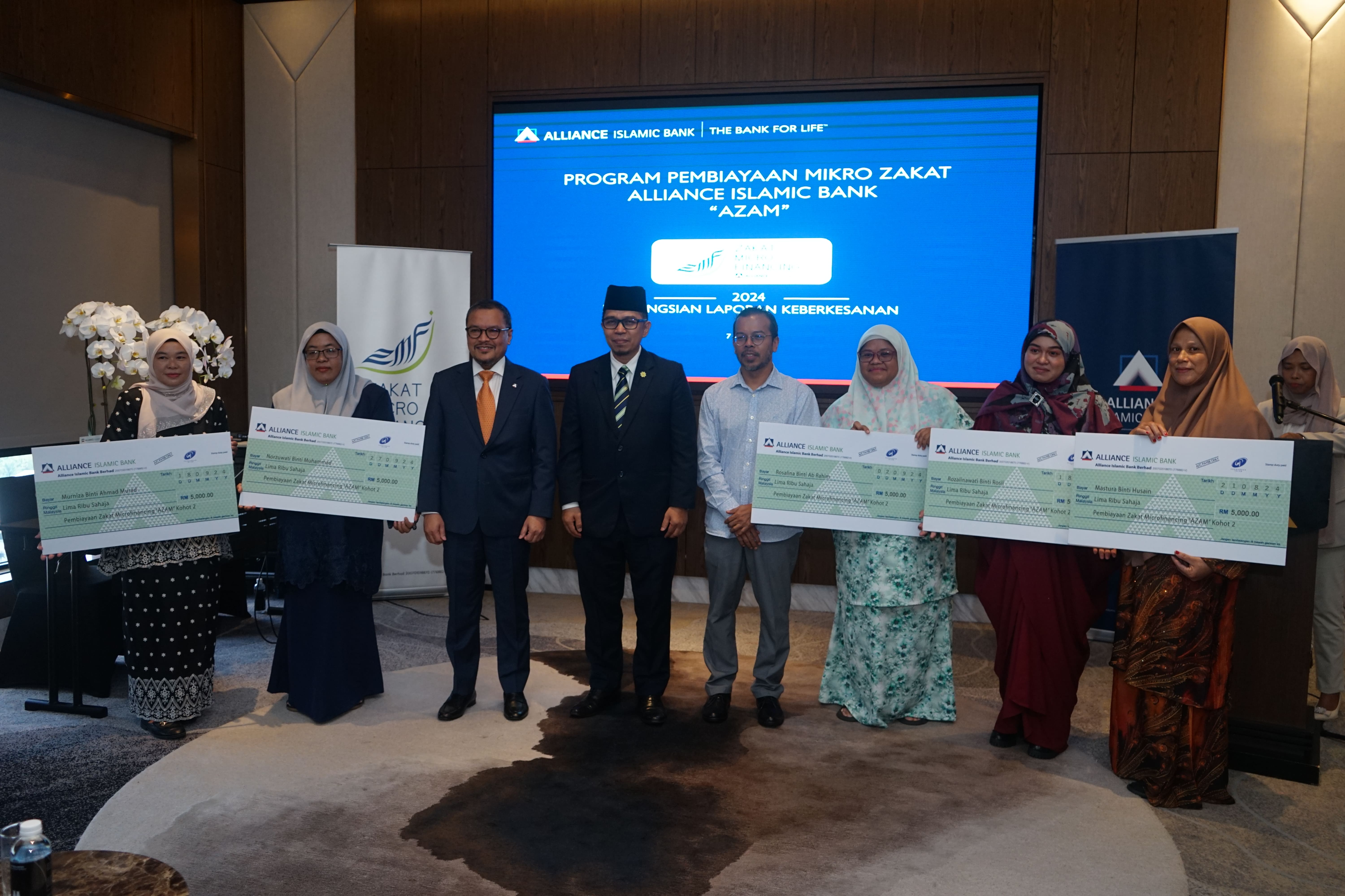 Program Pembiayaan Mikro Zakat Alliance Islamic Bank tingkatkan pendapatan usahawan asnaf sebanyak 36%