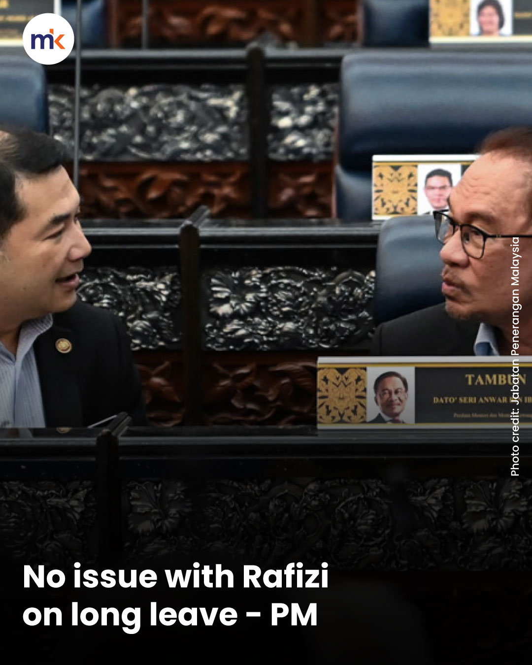 No issue with Rafizi on long leave - PM