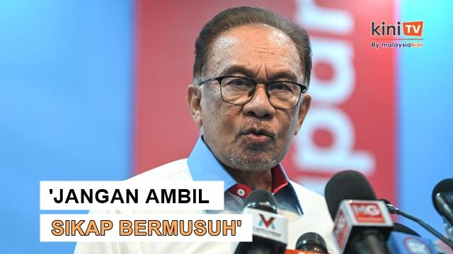 'Sengit betul, macam nak runtuh gunung tapi selesai kita bermaaf' - Anwar